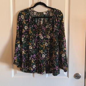 Old Navy Floral Peplum